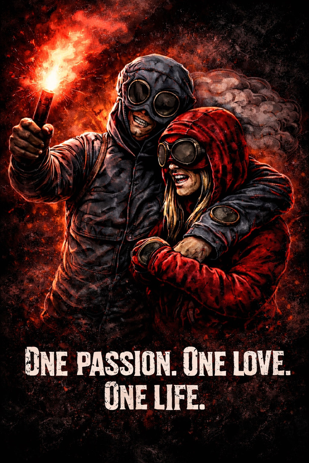 Графика на щампата ONE PASSION